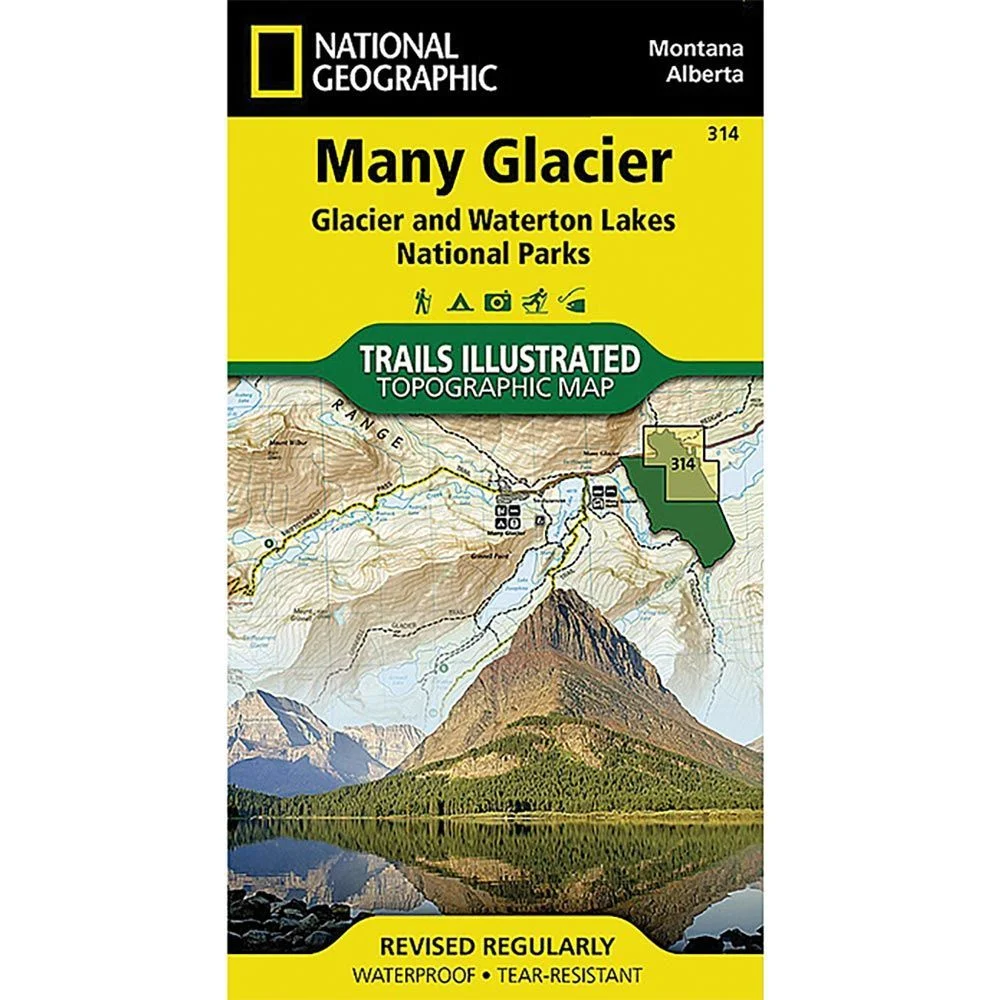 MANY GLACIER - GLACIER NATIONAL PARK No.314