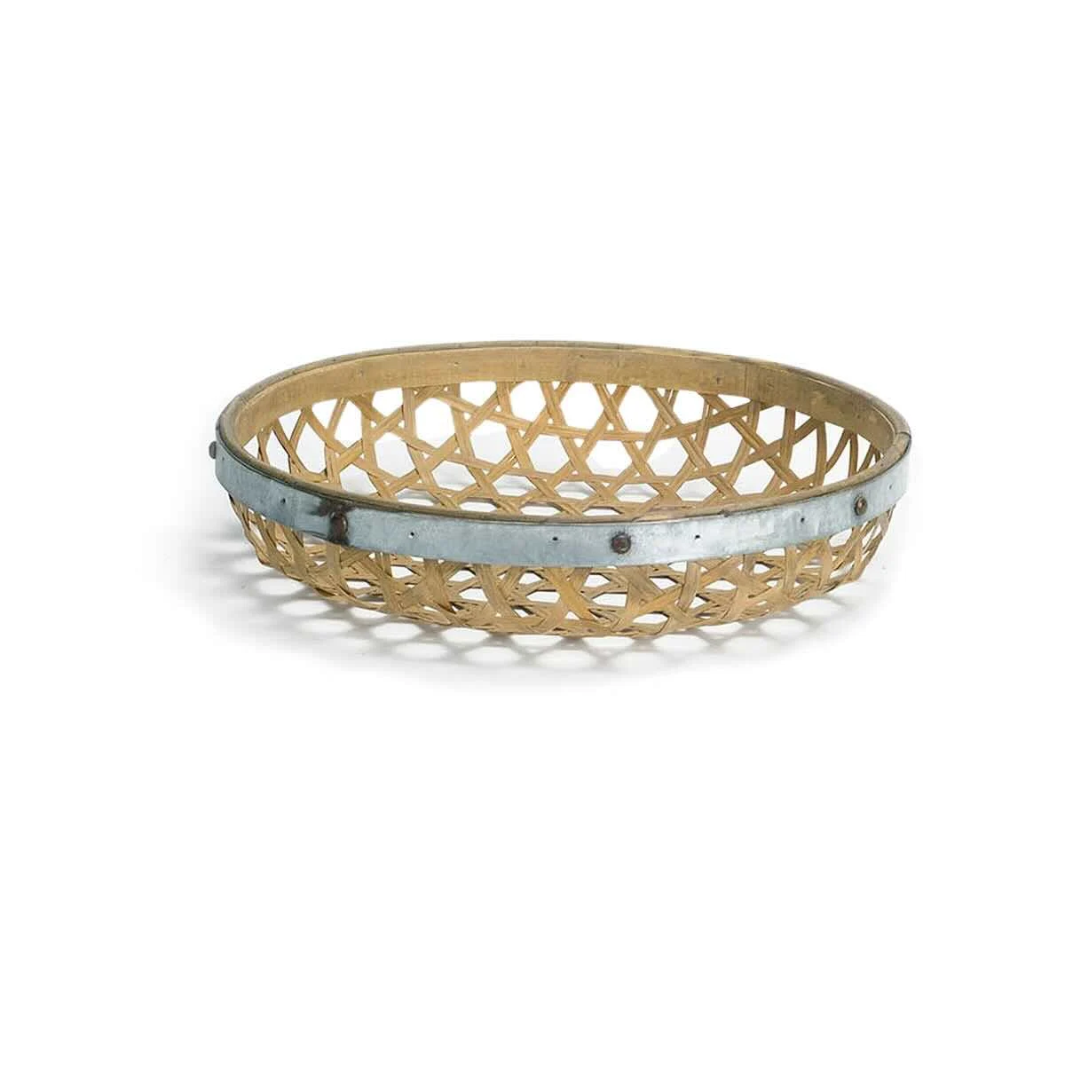 Melrose Round Woven Tray