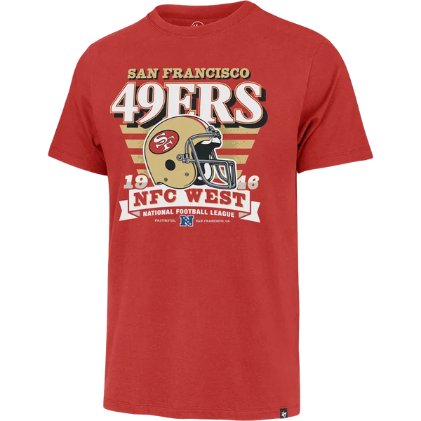 Men's 49ers Stripe Splash Franklin Tee