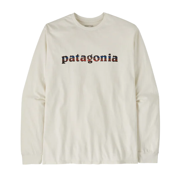 Men's 73 Text Logo Long Sleeve Responsibili-Tee