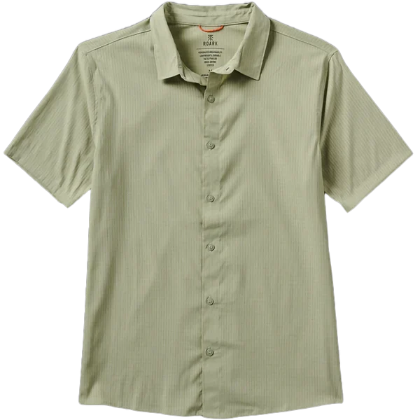 Men's Bless Up Short Sleeve Breathable Stretch Shirt