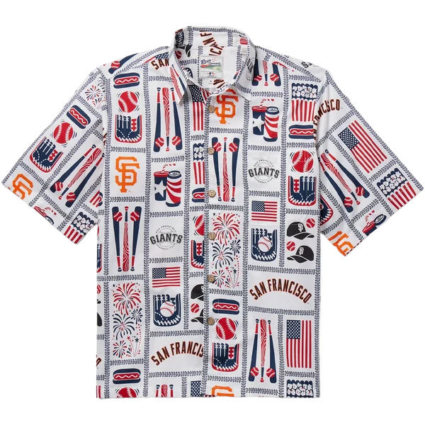 Men's Giants Americana Button Down