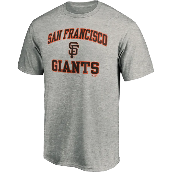 Men's Giants Cotton Heart and Soul Short Sleeve