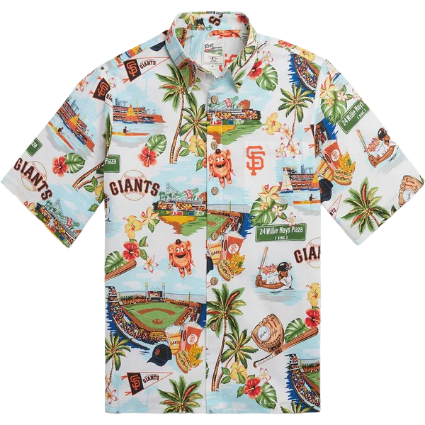 Men's Giants Scenic Button Down