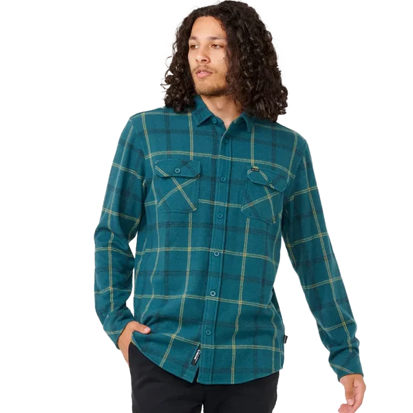 Men's Grid Long Sleeve Shirt