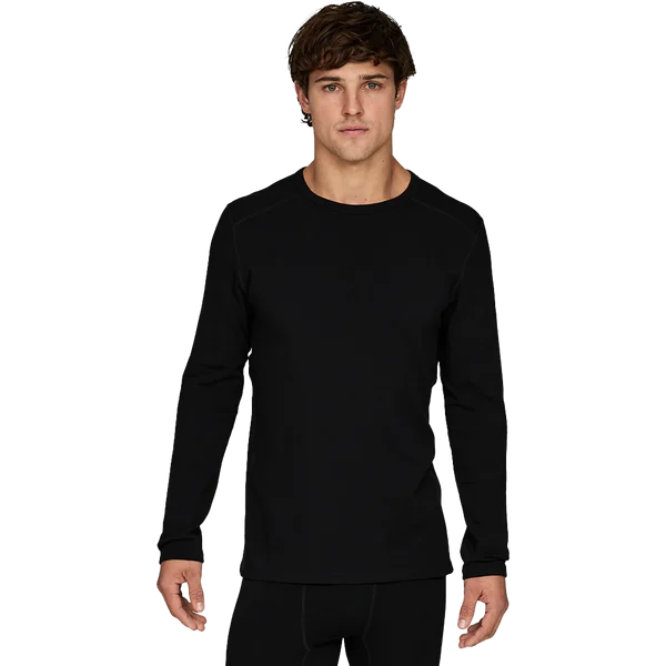 Men's Heavyweight Grid Fleece Crew
