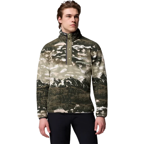 Men's Helvetia II Printed 1/2 Snap Pullover