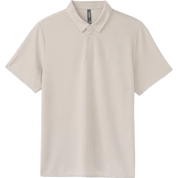 Men's Knit Twill Polo