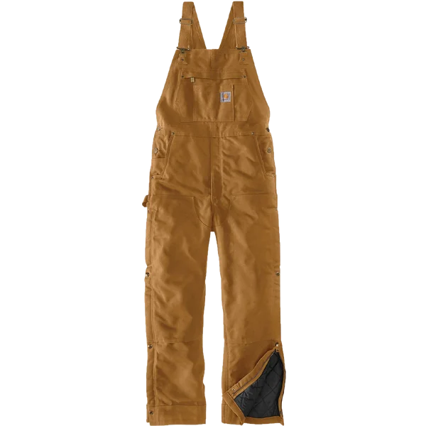 Men's Loose Fit Firm Duck Bib Overall