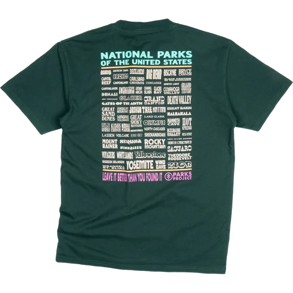 Men's National Parks Lineup Pocket Tee