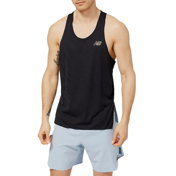 Men's Q Speed Jacquard Singlet