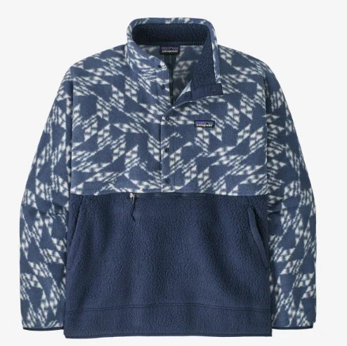 Men's Retro Pile Half-Snap Fleece Pullover