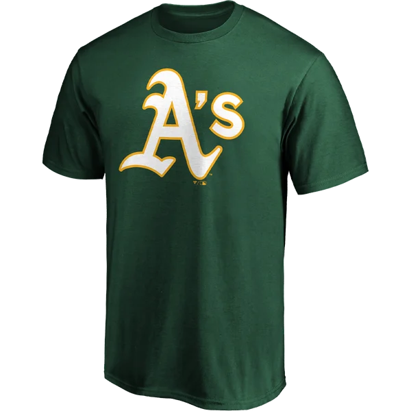 Men's A's Official Logo Short Sleeve