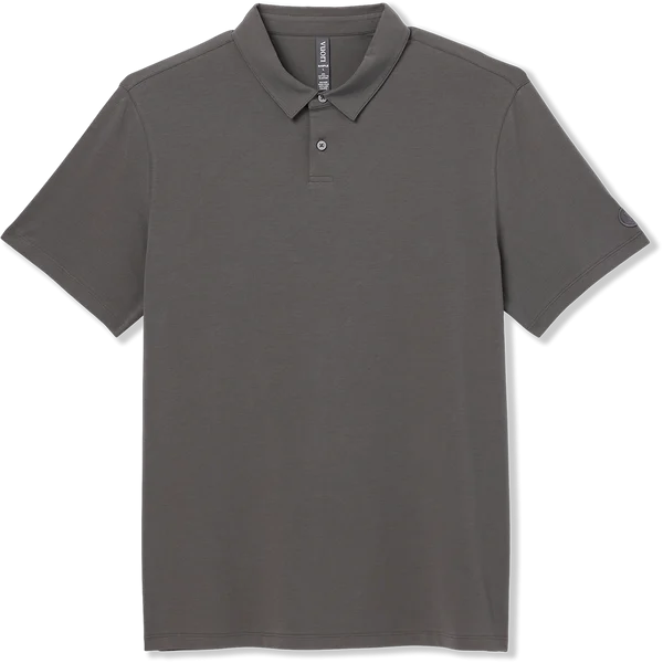 Men's Short Sleeve Feather Polo