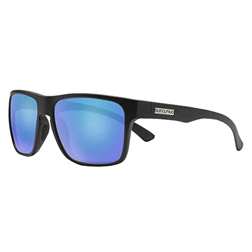 Men's Suncloud Rambler Polarized Sunglasses Black/Blue | Miyar Adventures