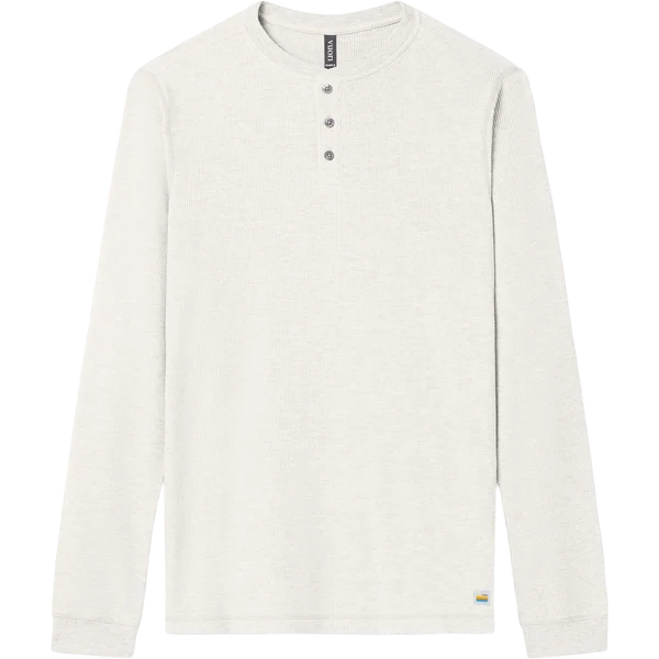 Men's Waffle Henley