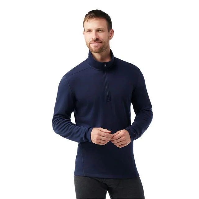 Mens Classic Thermal Merino Base Layer 1/4 Zip Top