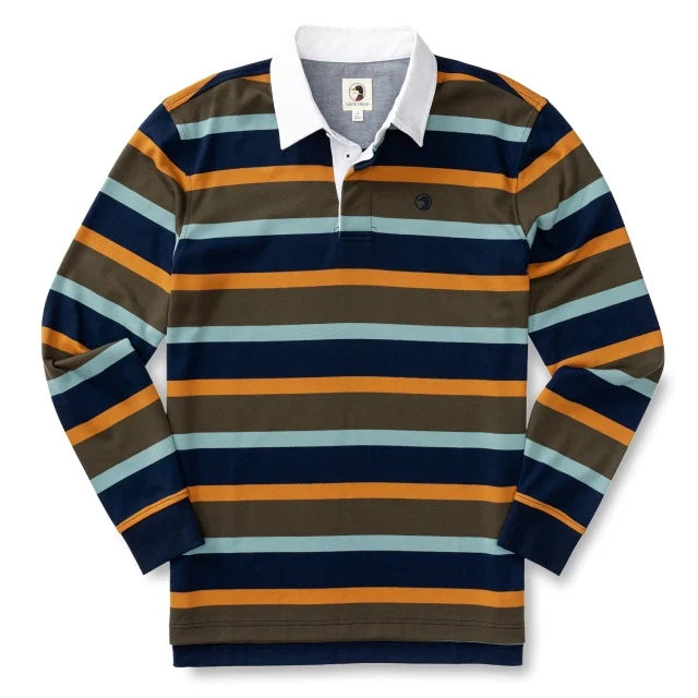 Mens Legacy Stripe Rugby Shirt