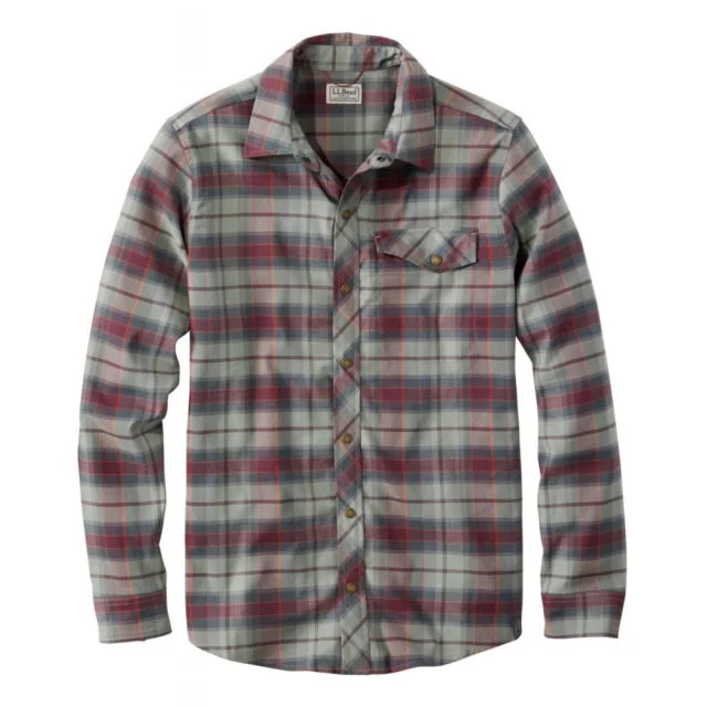 Mens Mountainside Brushed Performance Shirt Regular