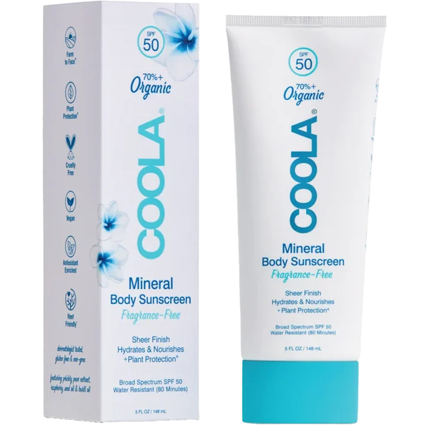 Mineral Body Organic Sunscreen Lotion SPF 50