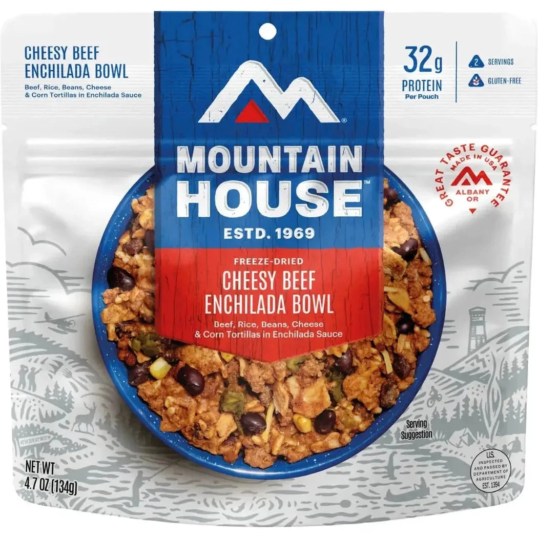 Mountain House Cheesy Beef Enchilada Bowl