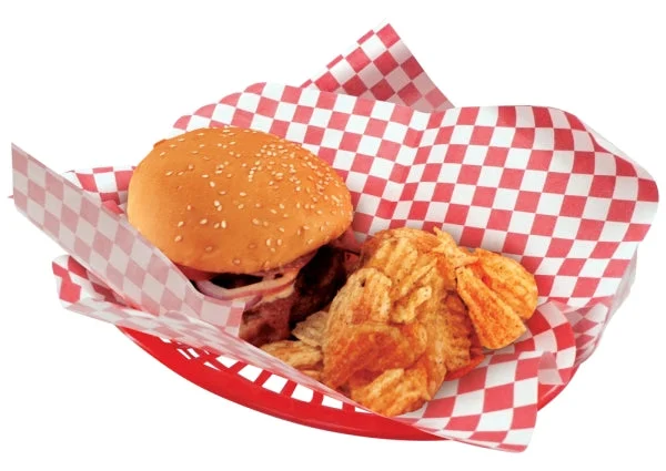 Mr. Bar-B-Q Serving Utensils - Classic Serving Basket Liners Set of 24 | Miyar Adventures