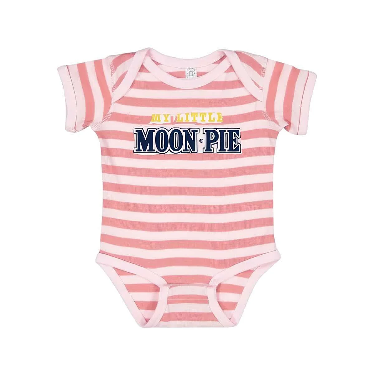 My Little MoonPie Pink Stripe Onesie