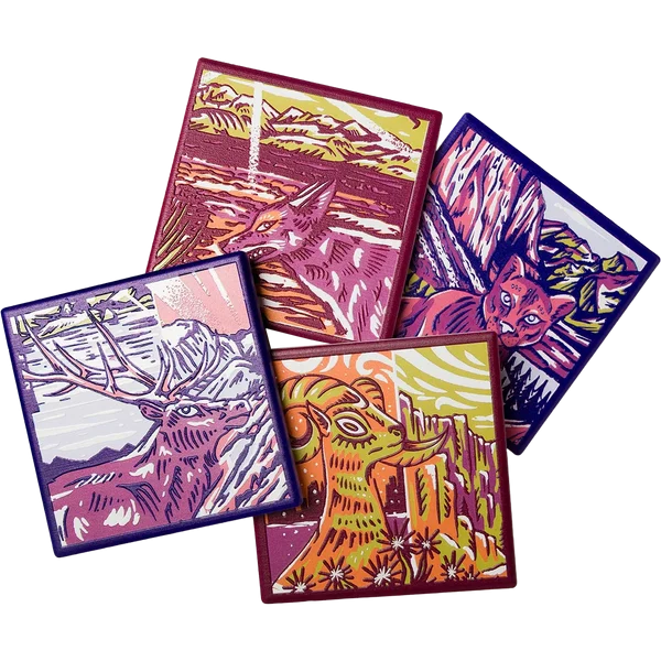 National Park Naturalist Coaster Set