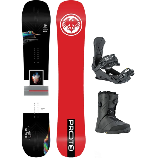 Never Summer Proto Type 3 Demo Snowboard Package
