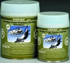 New One Step Finish Premium Gel Kote Evercoat 105670 White Pint | Miyar Adventures