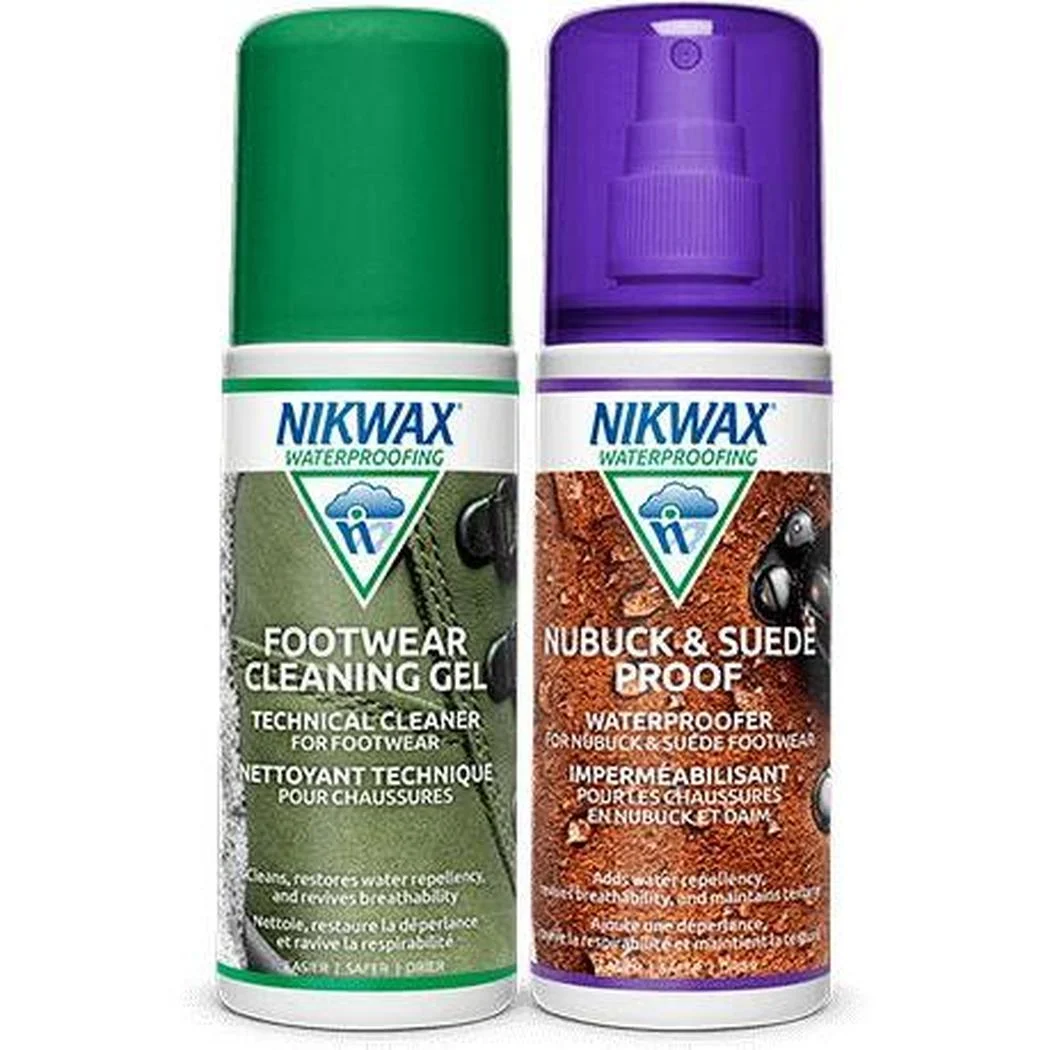 Nikwax Nubuck and Suede Proof Duo-Pack - Spray On
