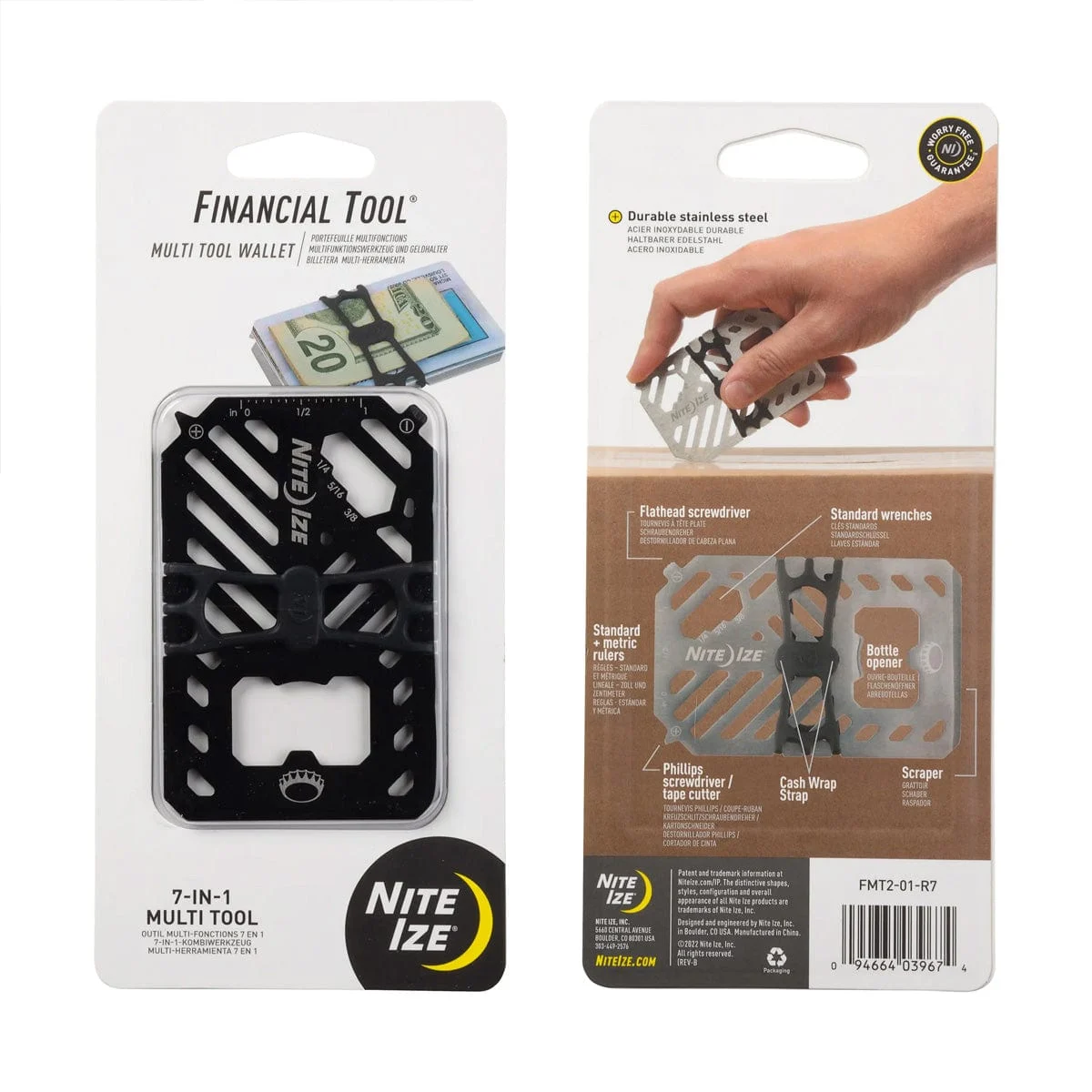 Nite Ize Financial Tool Multi-Tool Wallet