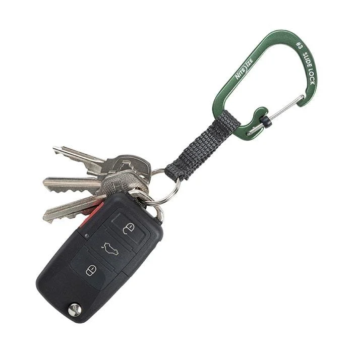 Nite Ize SlideLock Key Ring Aluminum