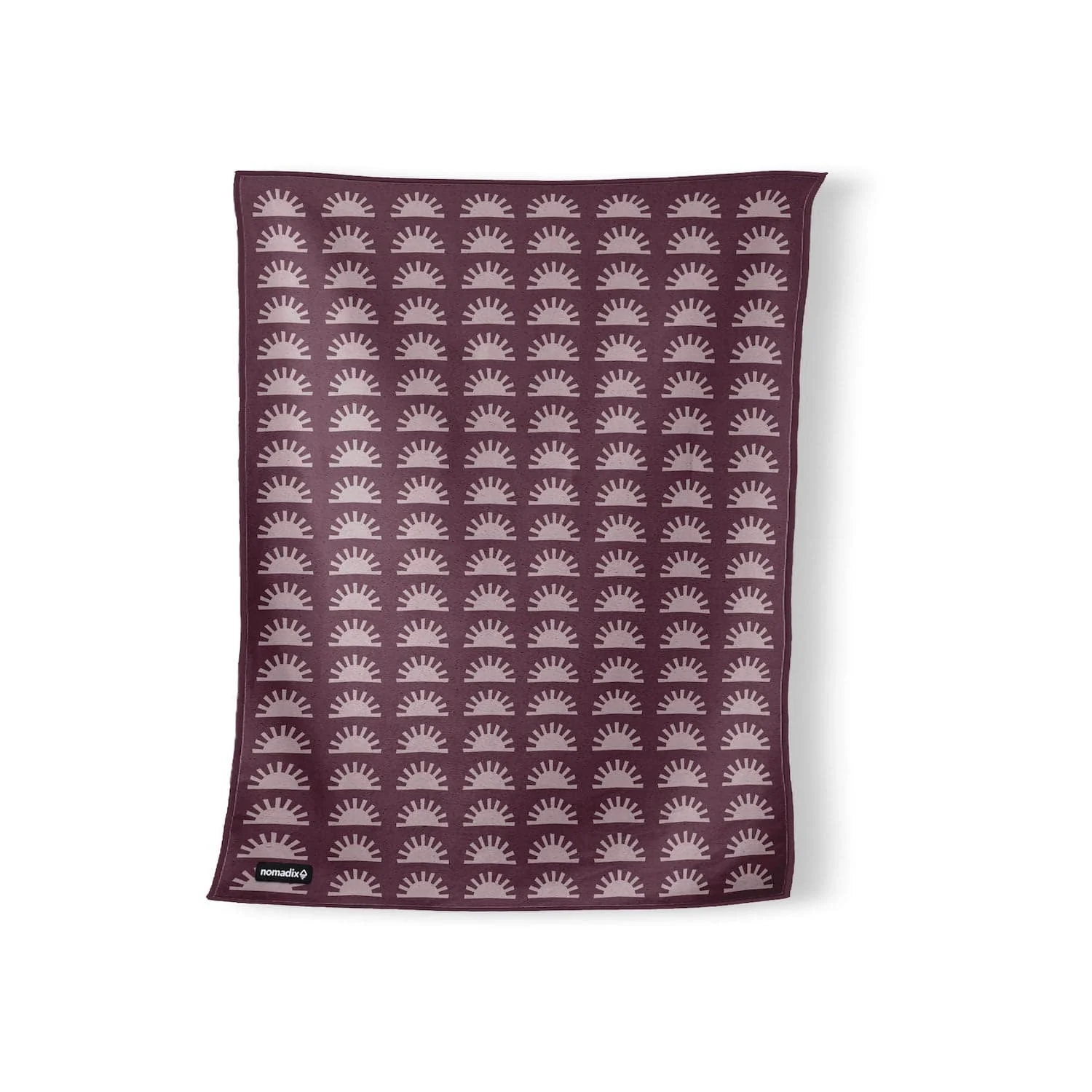 Nomadix Blanket Towel: Sunshine Burgundy