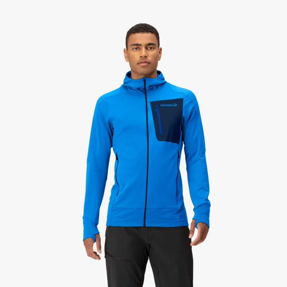 Norrona Falketind Power Grid Hooded Jacket Men's | Miyar Adventures
