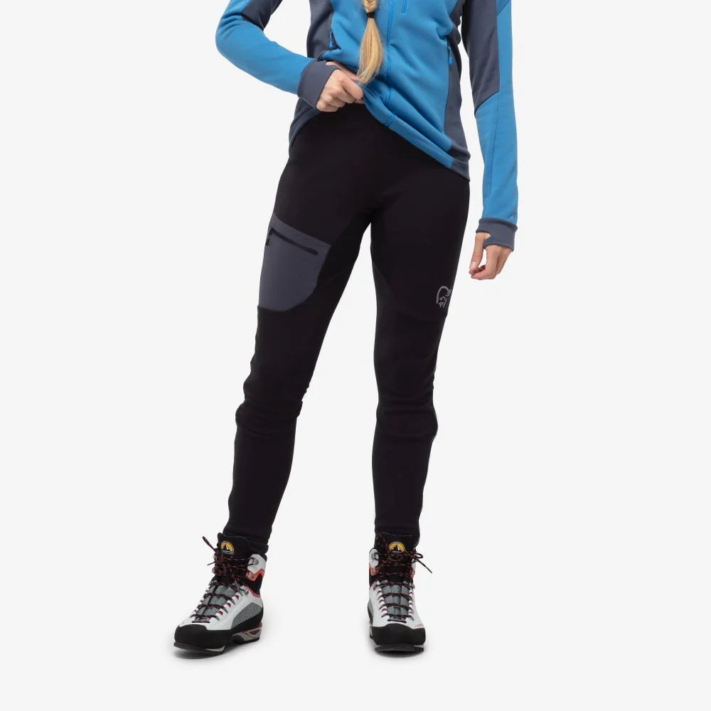 Norrona Trollveggen Warmwool2 Stretch Tights Women's | Miyar Adventures