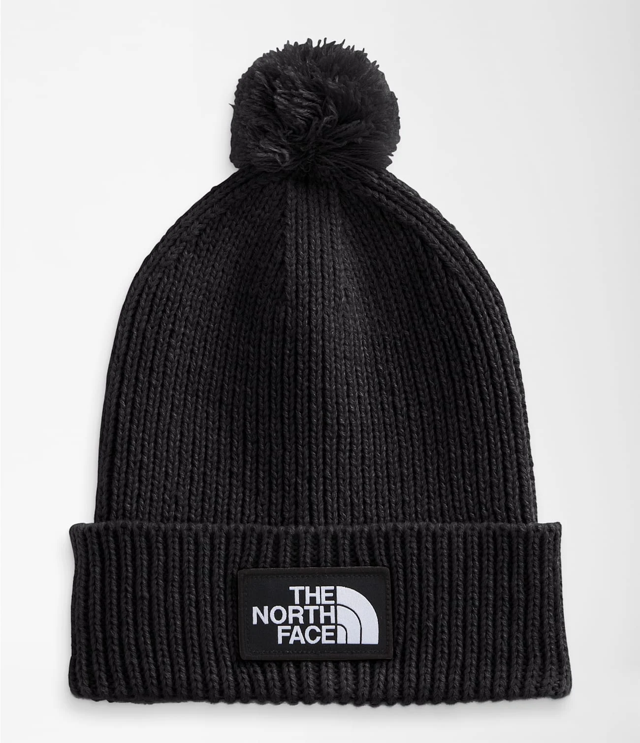 The North Face TNF™ Logo Box Pom Beanie | Miyar Adventures