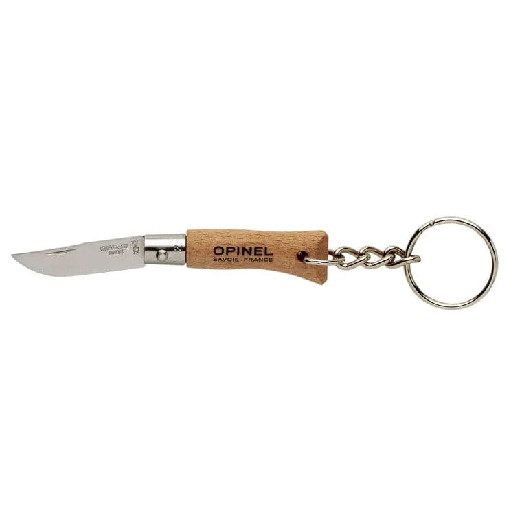 Opinel No.02 Keyring Stainless Folding Knife