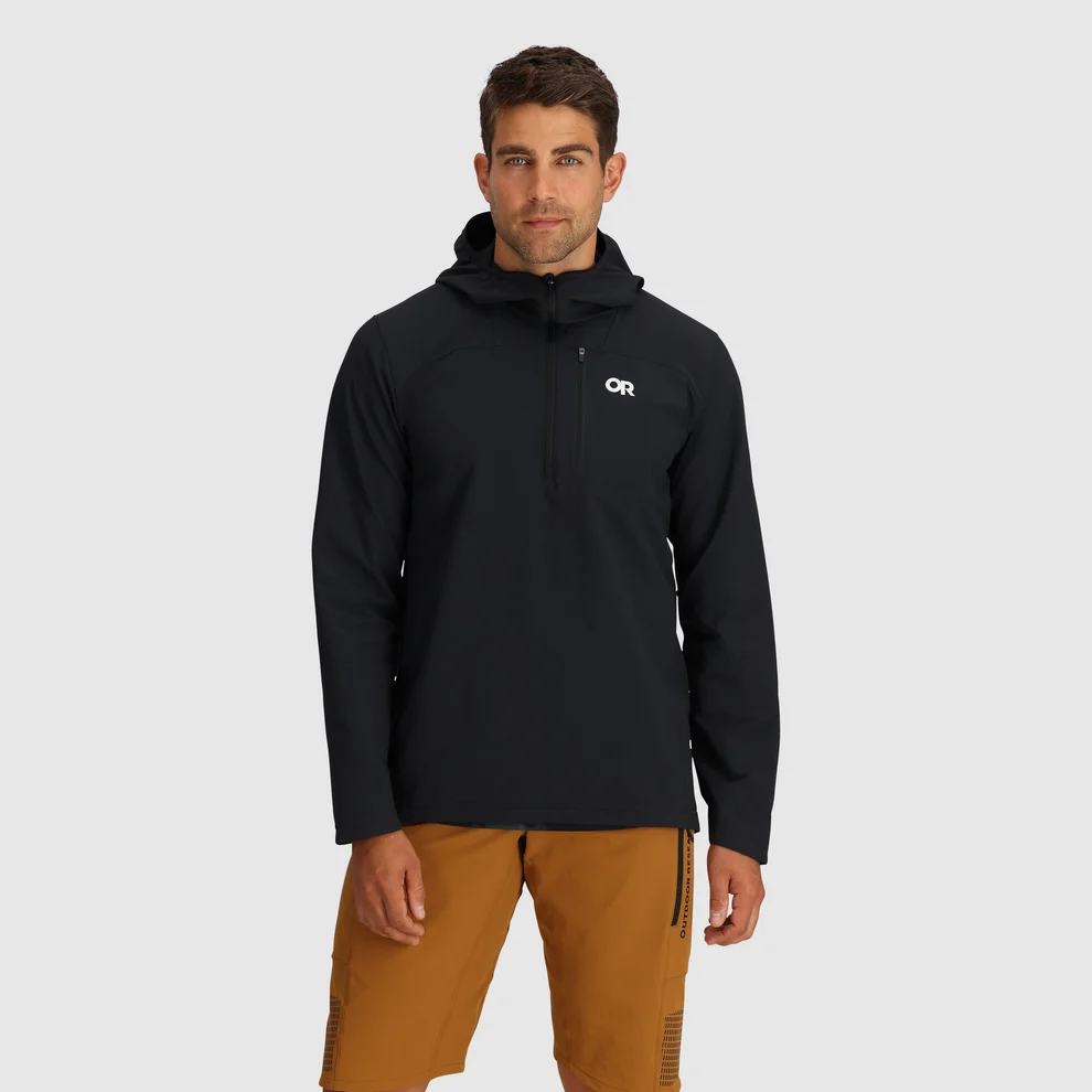 Outdoor Research Men's Freewheel Half Zip Hoodie | Miyar Adventures