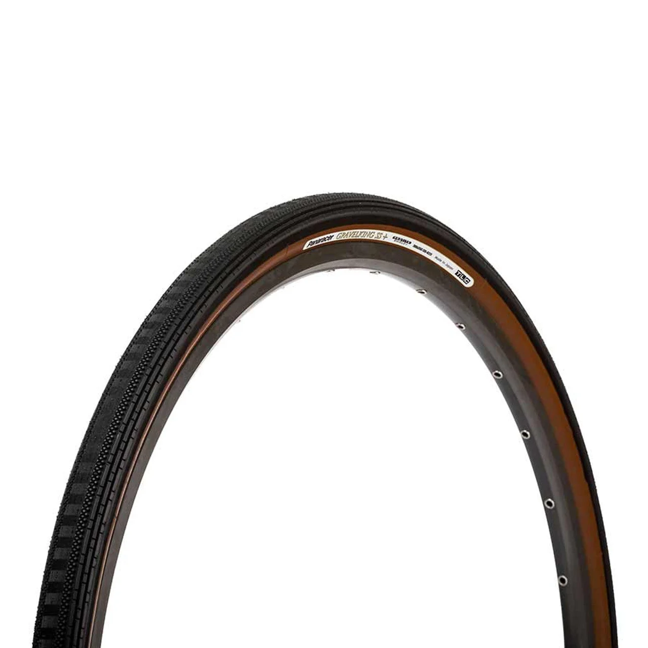 Panaracer Gravelking SS+ Tire 700x35C Folding Tubeless Ready ZSG Natur | Miyar Adventures