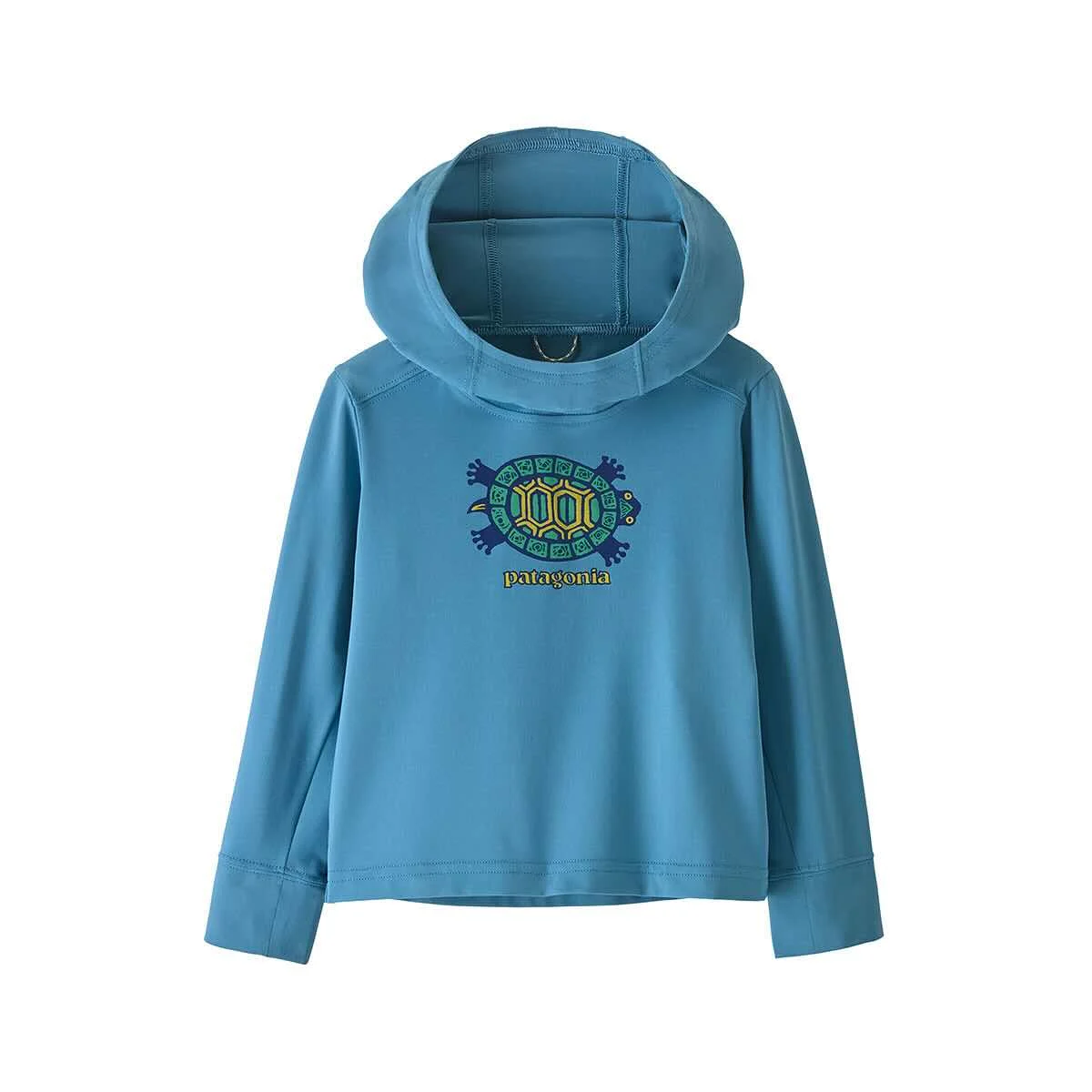 Patagonia Baby and Toddler Capilene Silkweight Island Turtle Long Sleeve Hoody