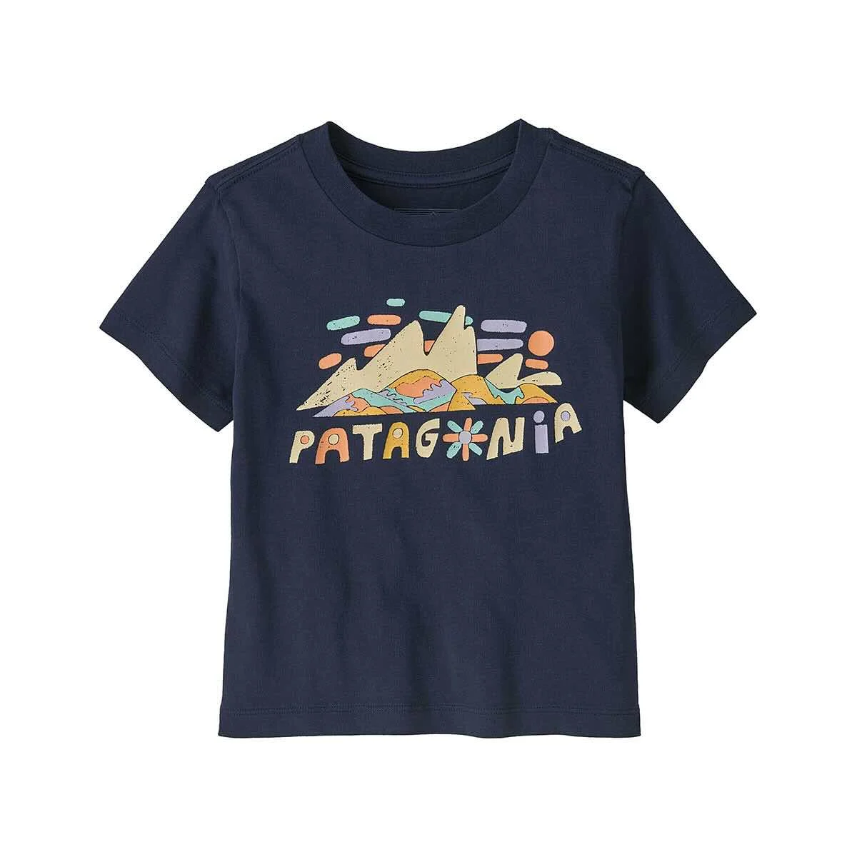 Patagonia Baby and Toddler Fitz Roy Superbloom Short Sleeve T-Shirt