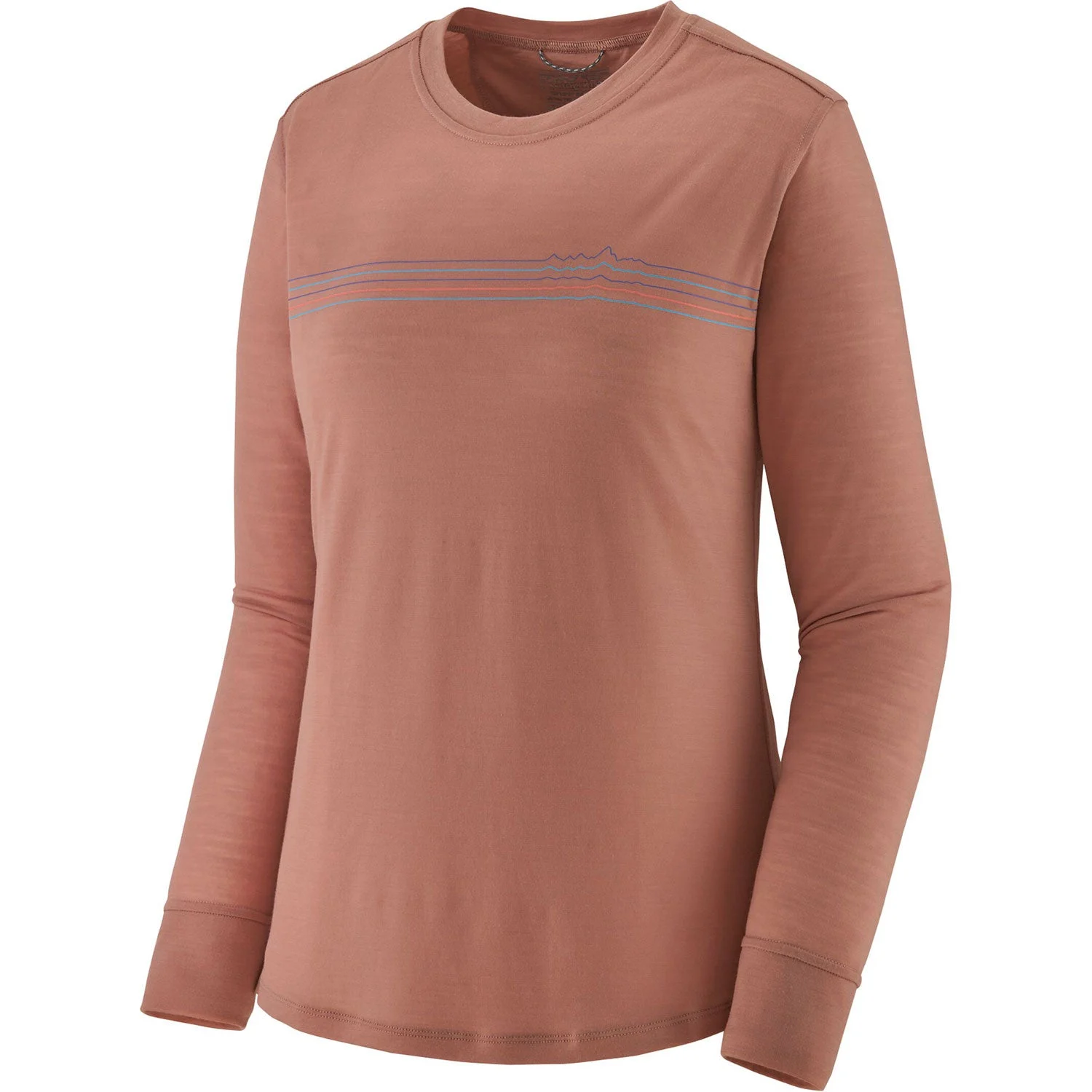 Patagonia Women's Capilene Cool Merino Graphic Long Sleeve Shirt (Closeout)