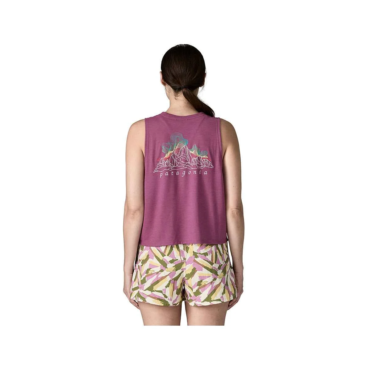 Patagonia Women's Capilene Cool Trail Cropped Tank Top