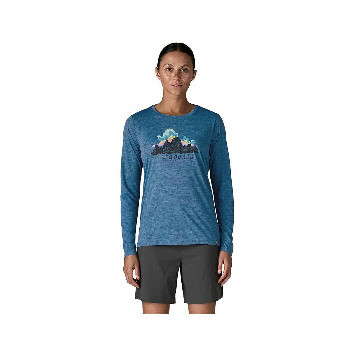 Patagonia Women's Long-Sleeved Capilene Cool Daily Shirt - Fitz Roy Nimbus