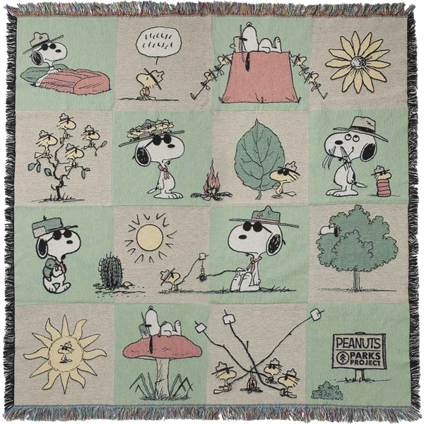 Peanuts x Parks Project Woven Blanket