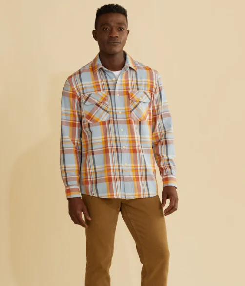 Pendleton Men's Plaid Beach Shack Cotton Shirt | Miyar Adventures
