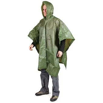 PEREGRINE RAIN PONCHOS - EVERGREEN
