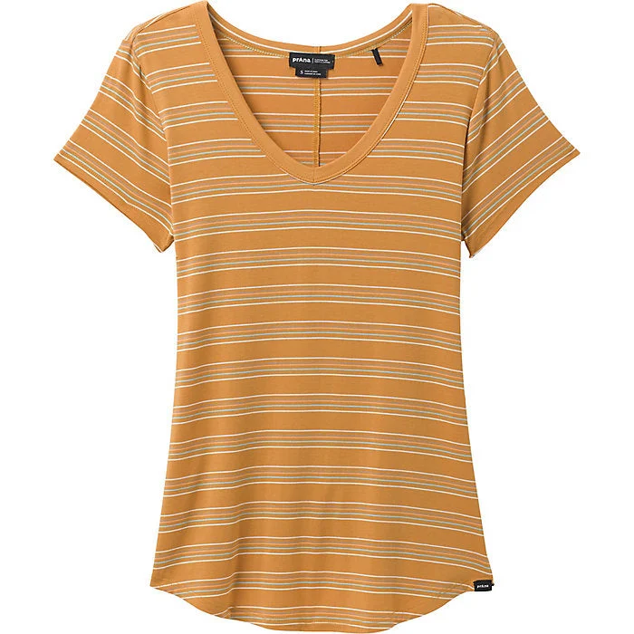 Prana Foundation 365 V-Neck Tops Women's | Miyar Adventures