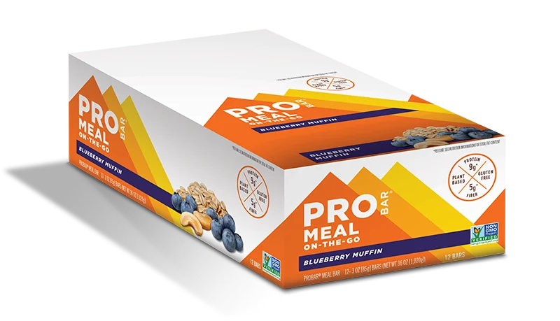 Probar Meal Bar-Blueberry Muffin 12-Pack | Miyar Adventures
